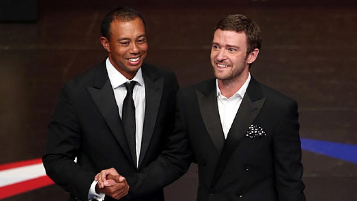 Justin Timberlake and Tiger Woods open a Sports Bar in New York City