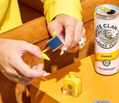 La marca de bebidas White Claw incursiona en el mundo del ‘nail art’