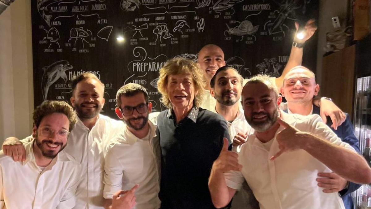 This is what Mick Jagger ate at Estimar