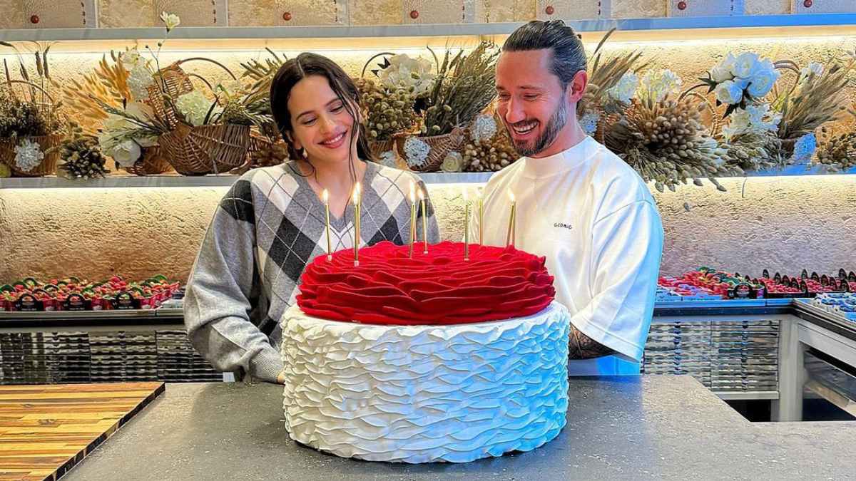 How Rosalia prepared her birthday cake with the pastry chef Cédric Grolet