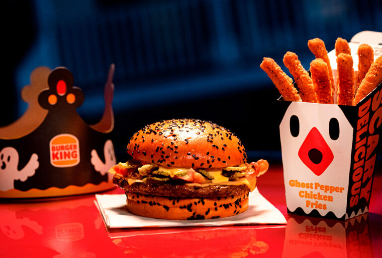 Burger King presenta un menú escalofriante para Halloween