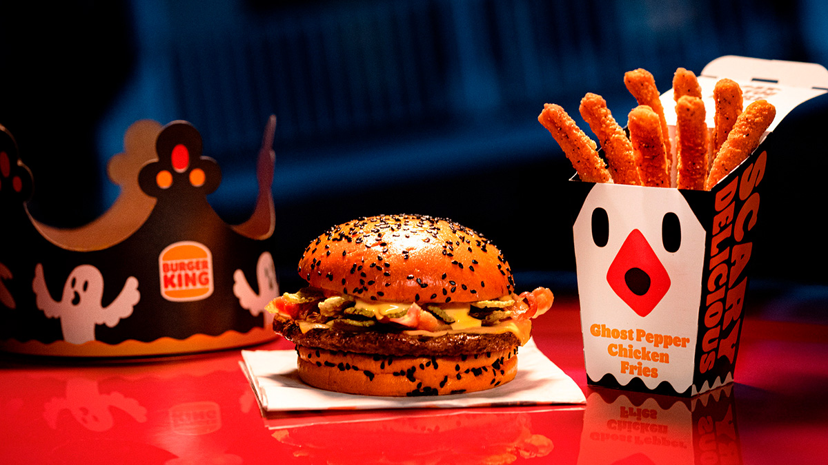 Burger King presents a spooky menu for Halloween