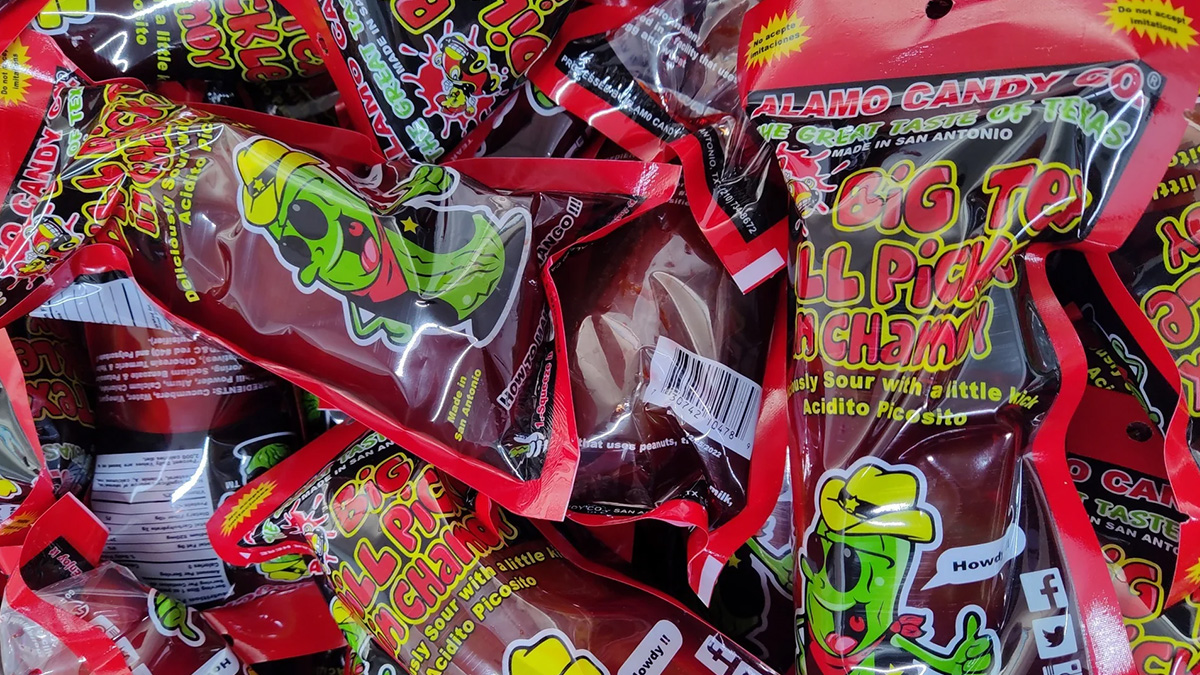 Pickle fever continues with red ‘Chamoy Pickles’