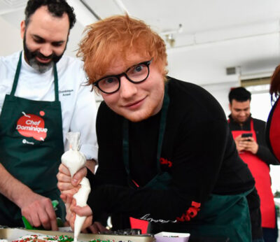 Cómo la cocina ha inspirado el nuevo álbum de Ed Sheeran