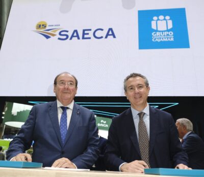 Economía/Finanzas.- Cajamar firma con Saeca un convenio para facilitar préstamos al sector agroalimentario y pesquero