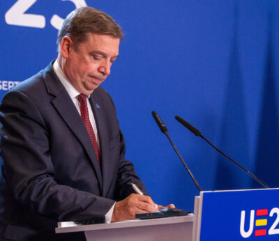 Economía.- Planas advierte de que los fenómenos climáticos superan la capacidad de respuesta de la reserva de crisis UE