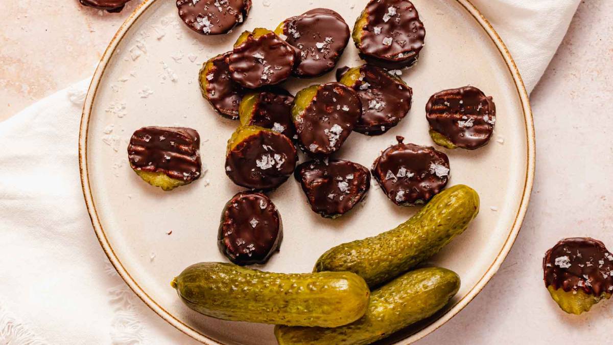 The chocolate and pickle snack you never knew you needed