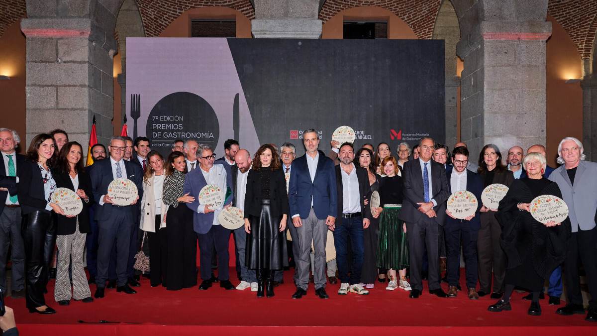 These are the winners of the 7th Edition of the Gastronomy Awards of the Community of Madrid