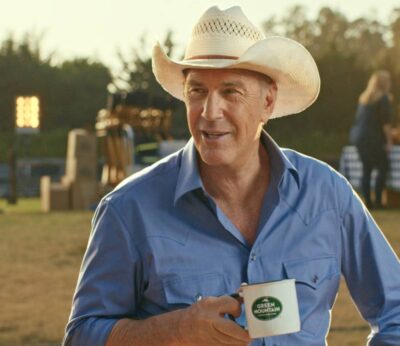 Kevin Costner lanza su propio café de la mano de Green Mountain Coffee