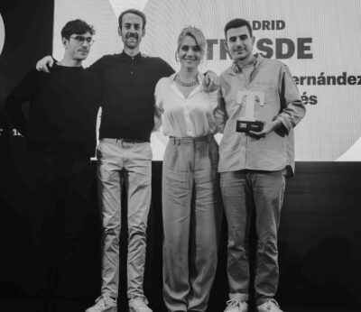 Tapas Vídeo | Henar Álvarez entrega la T de Oro de la Comunidad de Madrid a Aitor Sua, Lucas Fernández y Miguel Vallés (Trèsde)