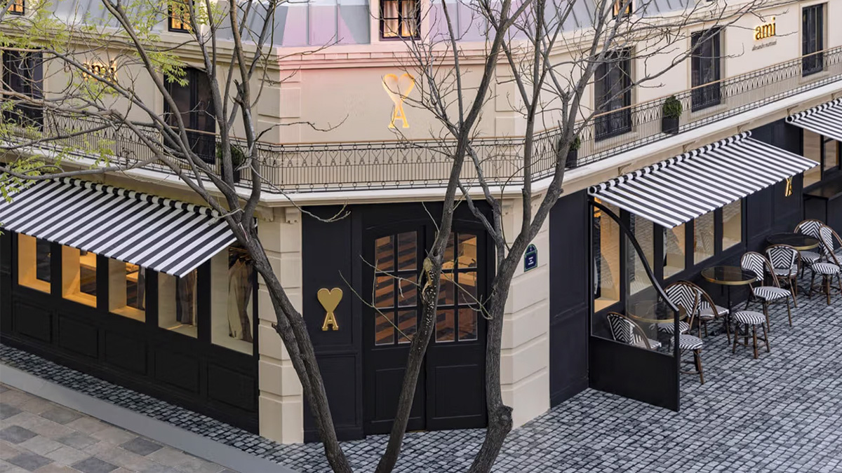Ami Paris opens a series of haute couture cafés in China