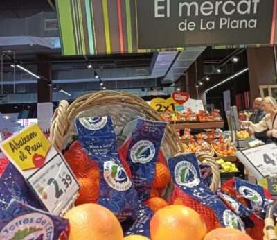 Economía.- Caprabo prevé aumentar en un 10% las ventas de cítricos entre octubre y mayo