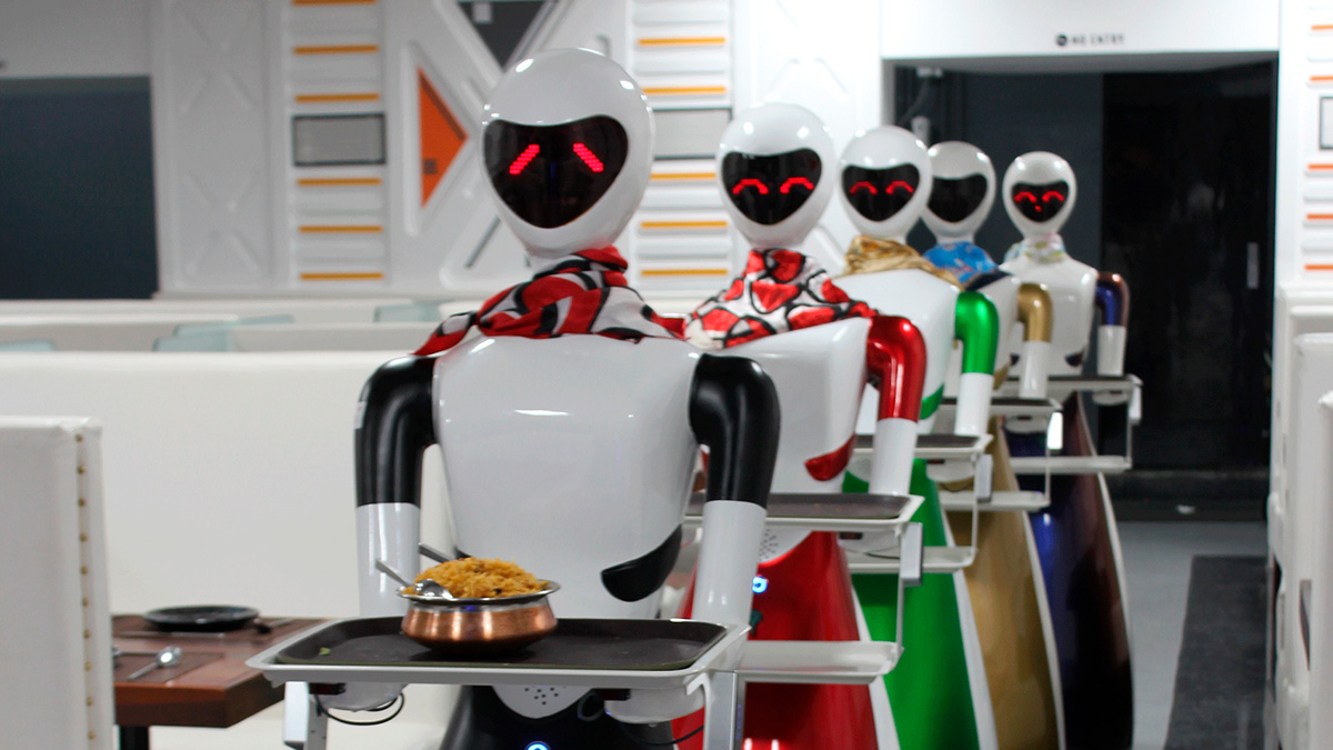 The robotic invasion of restaurants