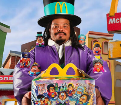 Kerwin Frost lanza un nostálgico ‘Happy Meal’ con coleccionables de los 90