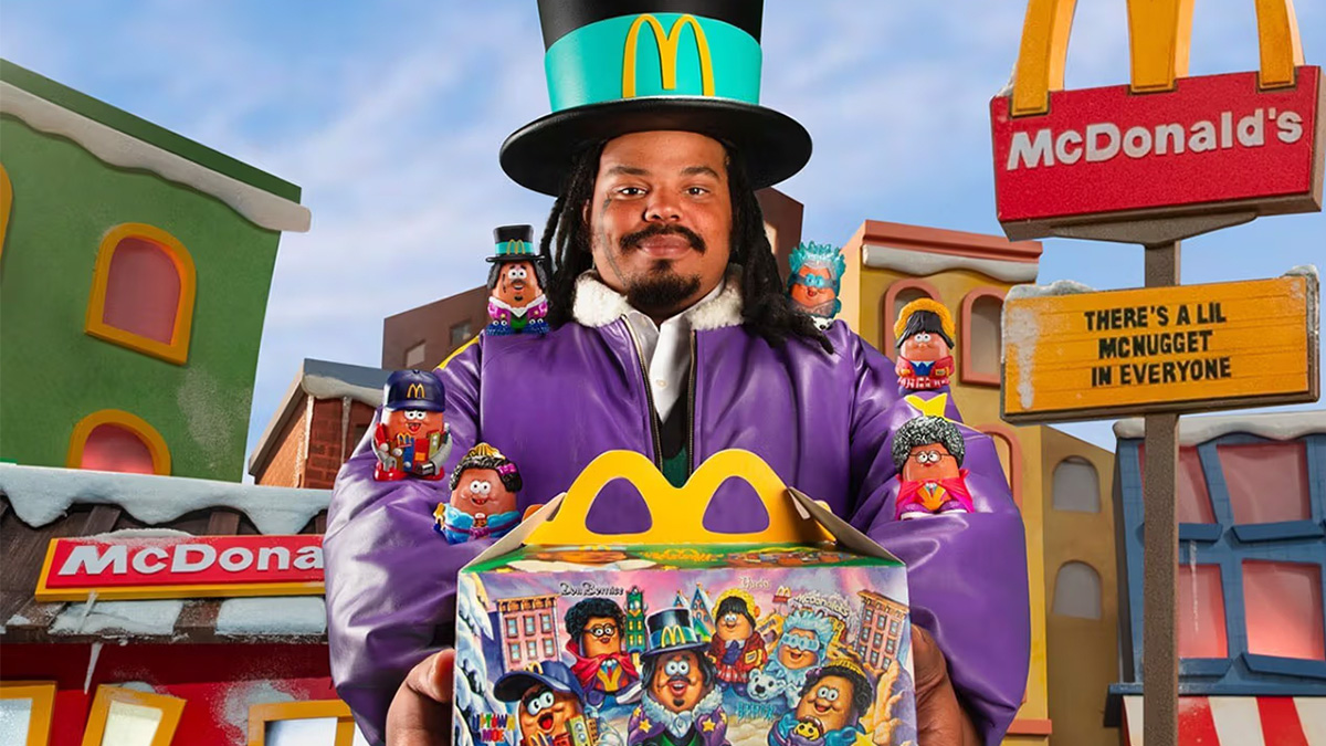 Kerwin Frost unveils a nostalgic Happy Meal with 90’s collectables