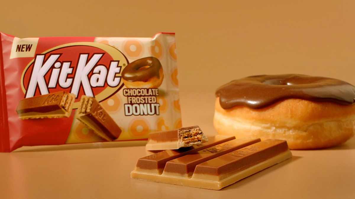 Kit Kat introduces a new chocolate frosted donut flavour