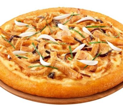 Esta es la pizza de serpiente que triunfa en Hong Kong