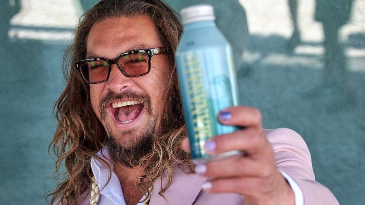 Jason Momoa launches a limited edition Aquaman-inspired water bottle