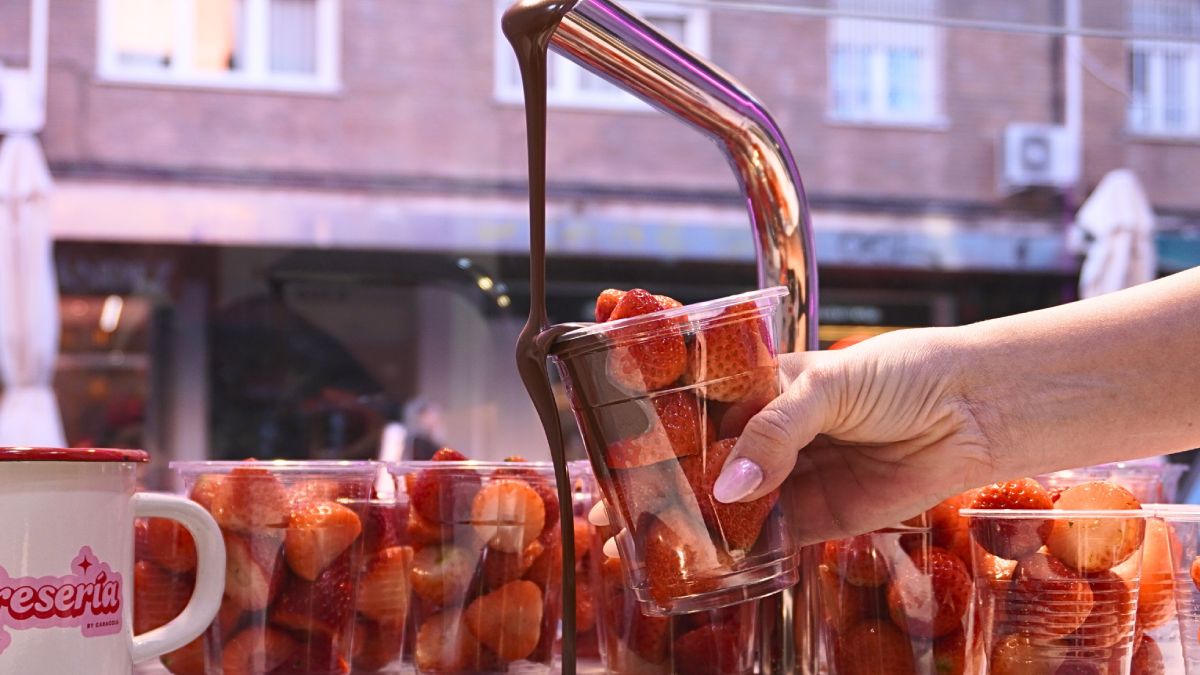 Where to taste the most viral strawberries in Madrid