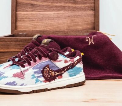 Estas son las zapatillas Nike de Willy Wonka, diseñadas por Timothée Chalamet para el estreno de la película