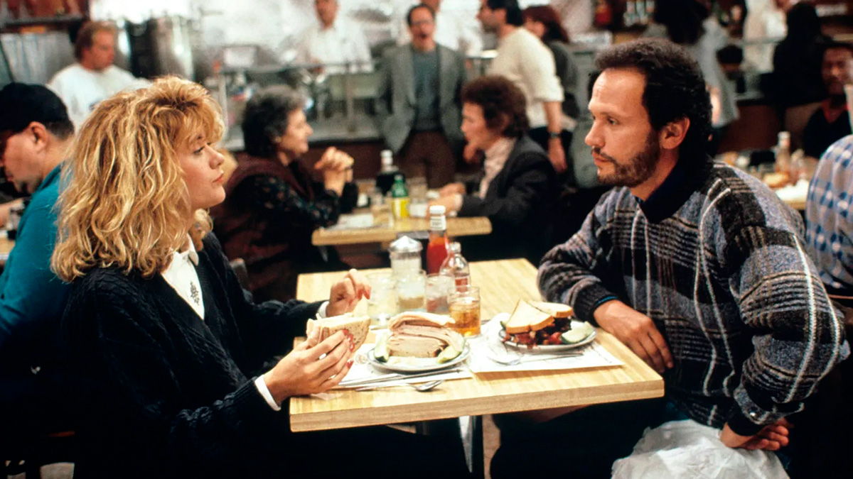 Billy Crystal reminisces at Katz’s Deli about the iconic scene from ‘When Harry Met Sally’