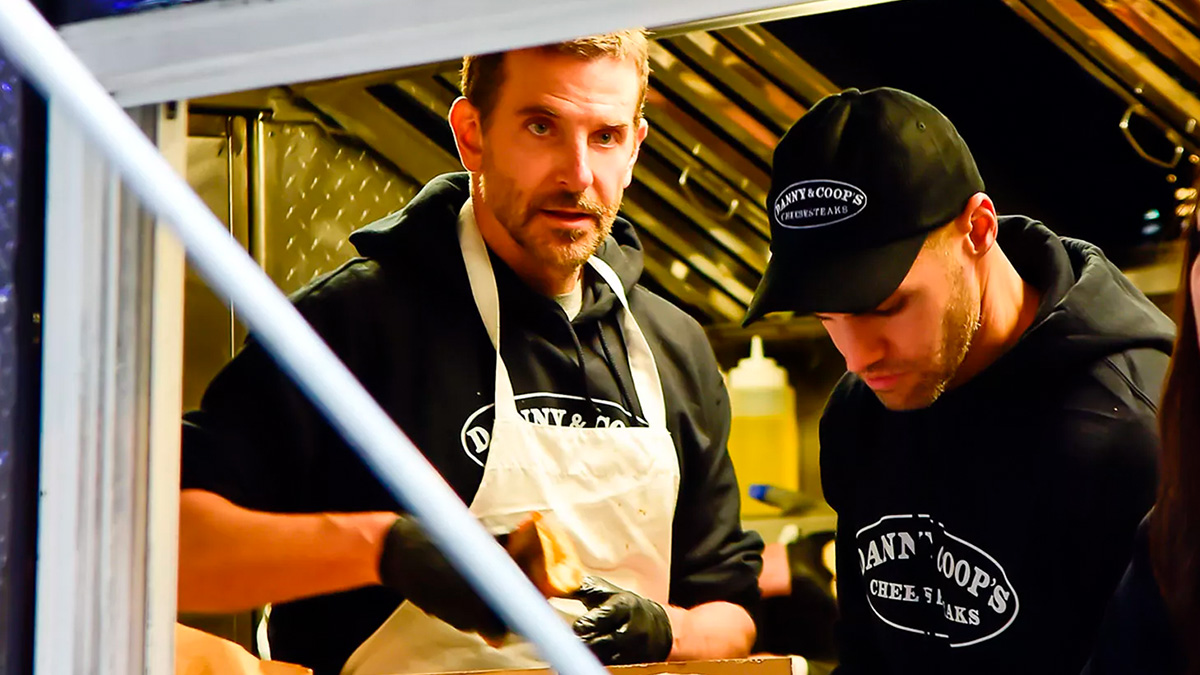 Bradley Cooper surprises fans by serving in a New York food truck