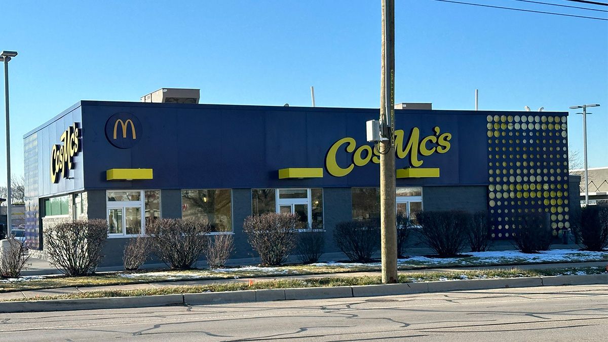 This is CosMc’s, McDonald’s new galactic restaurant