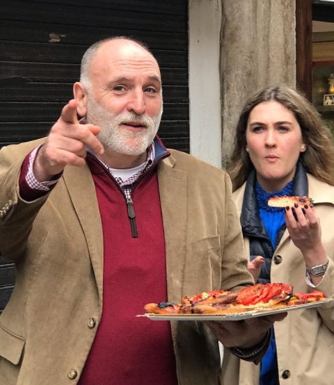 José Andrés, receta valenciana antecesora de la pizza.