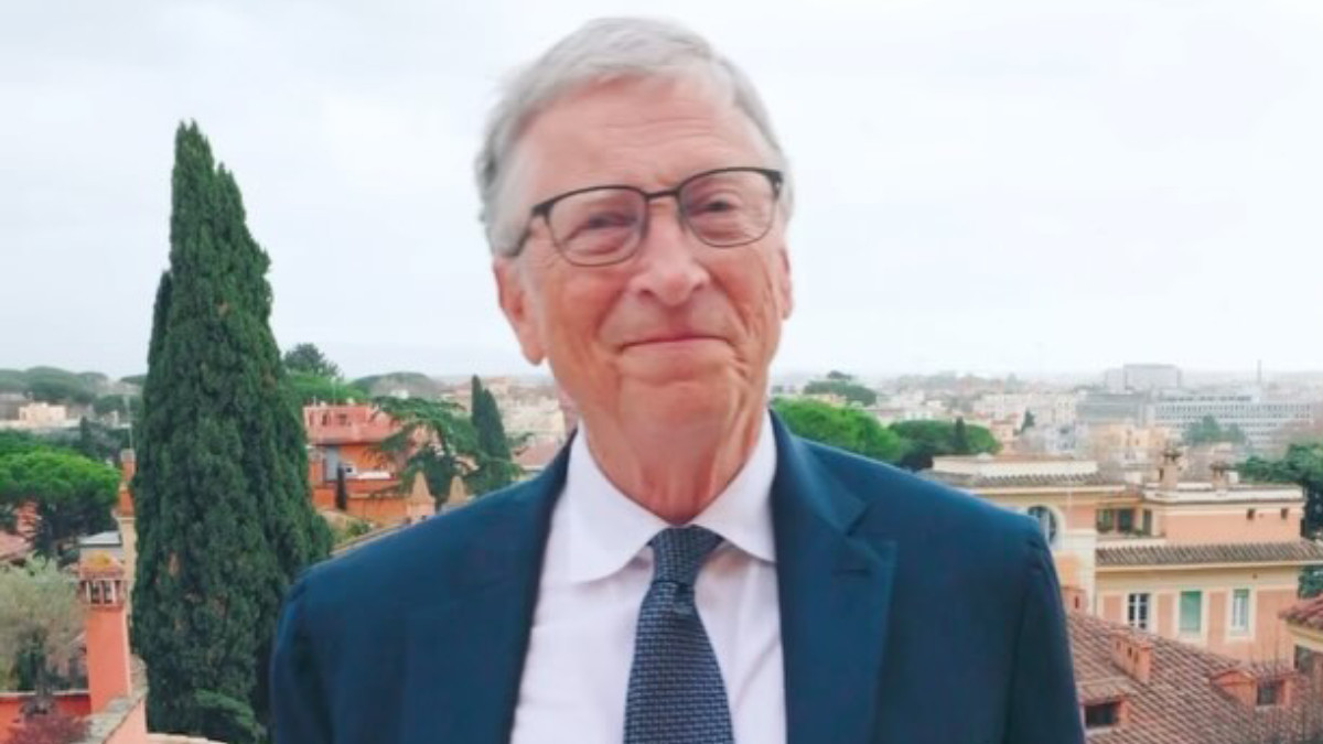 Bill Gates takes a gastronomic trip to Rome for a good cause