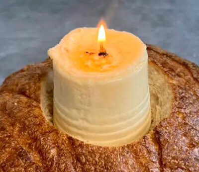 Así se preparan las velas de mantequilla virales