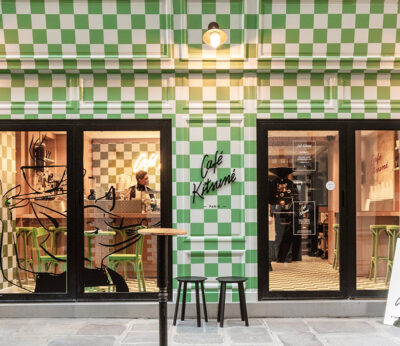 Dentro de la nueva pop-up parisina de Café Kitsuné