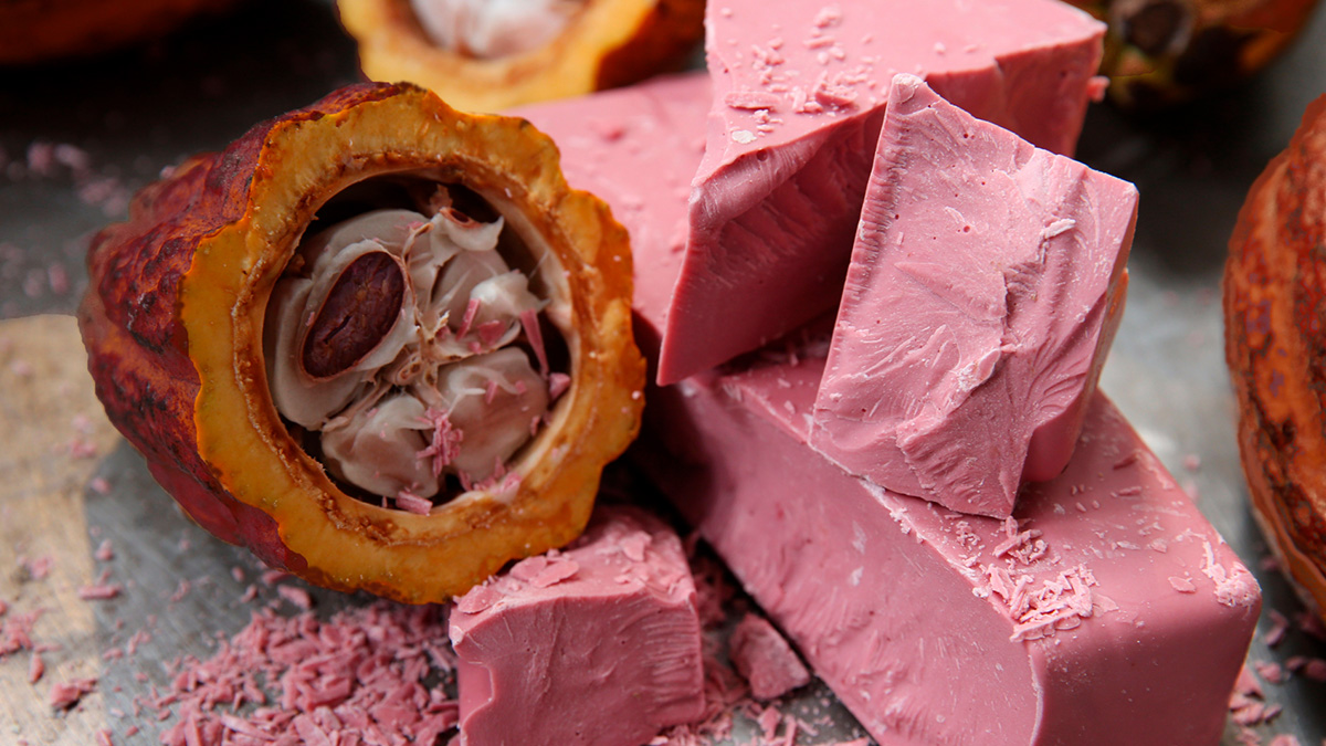 What is ruby chocolate, the fruity pink variant?