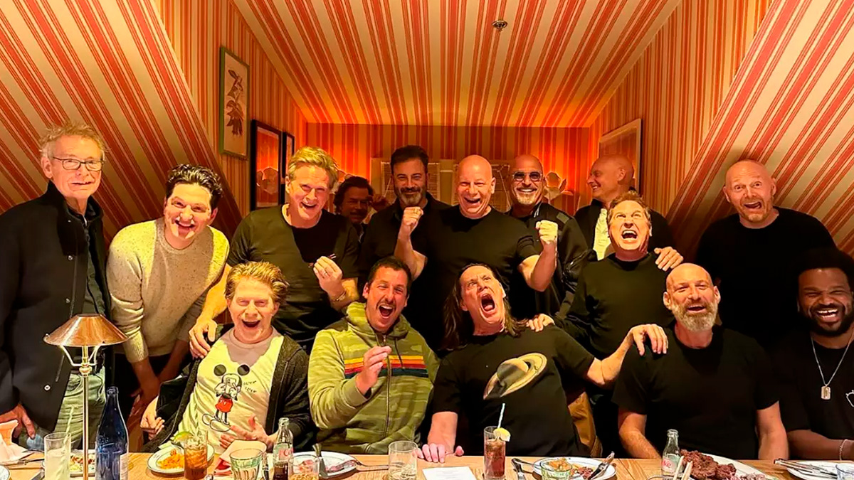 Jim Carrey celebrates his birthday with an iconic comedy dinner