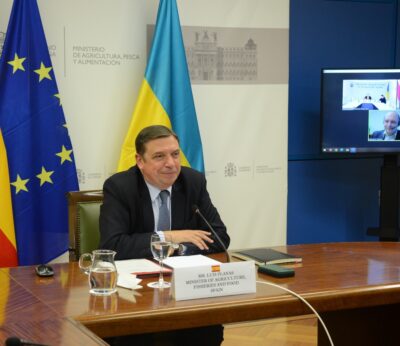 Econoñía.- Luis Planas reitera el apoyo de España al mantenimiento de las medidas comerciales de apoyo a Ucrania