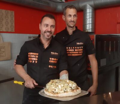 La pizza de los mil y un quesos: este es el récord Guinness de variedades de queso en una sola pizza