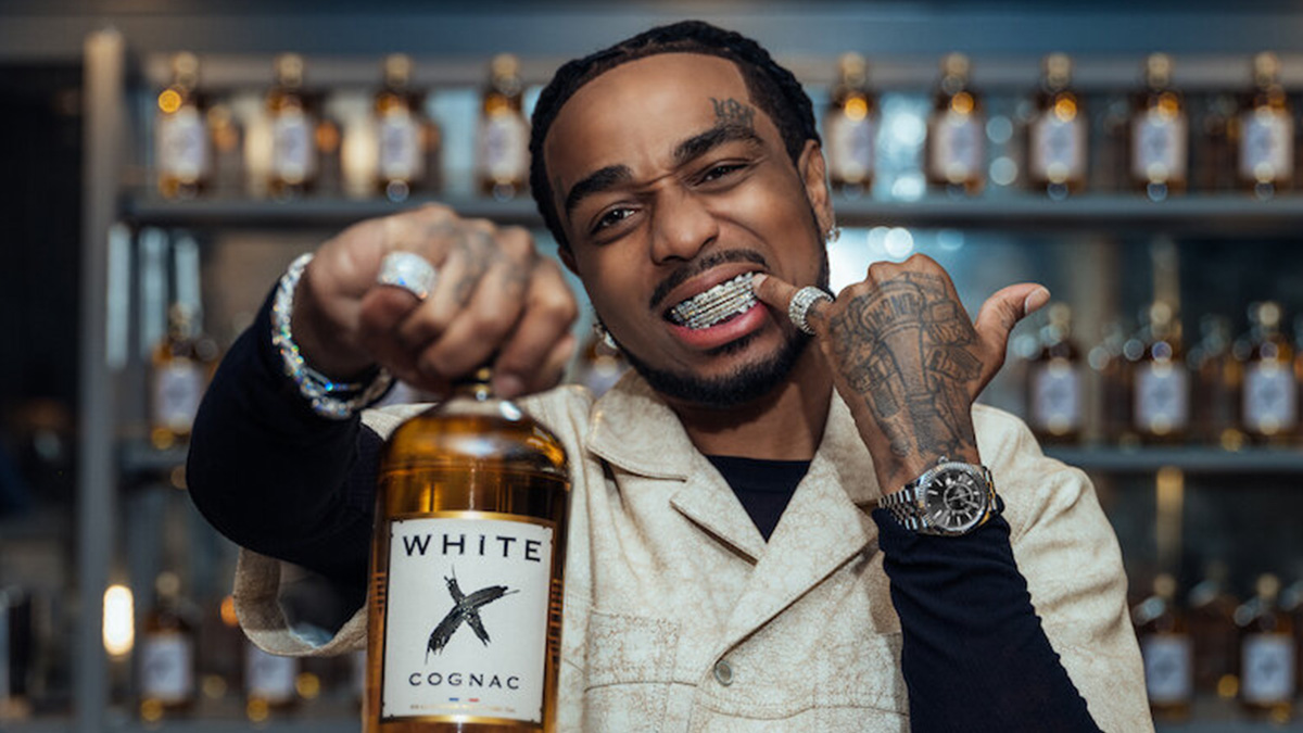 Quavo unveils an exclusive white cognac