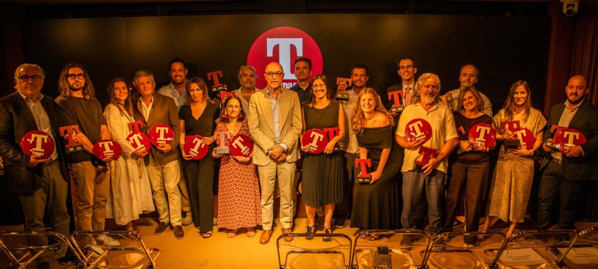 Tapas celebra los Premios T del Vino 2026: "Sin vino no hay paisaje"