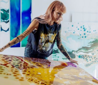 Artist Emma Lindström collaborates with Brandy de Jerez 1866 for a limited edition that is an artwork