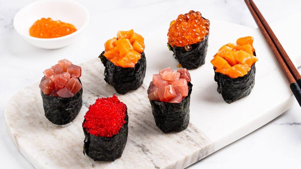 El Gunkan es otro concepto de sushi incluido en nuestro diccionarion culinario.