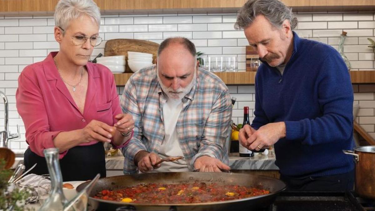 José Andrés to cook with Jamie Lee Curtis and Bryan Cranston in his new program on Prime Video