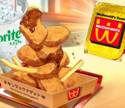 McDonald’s dives into the anime world by bringing WcDonald’s to reality