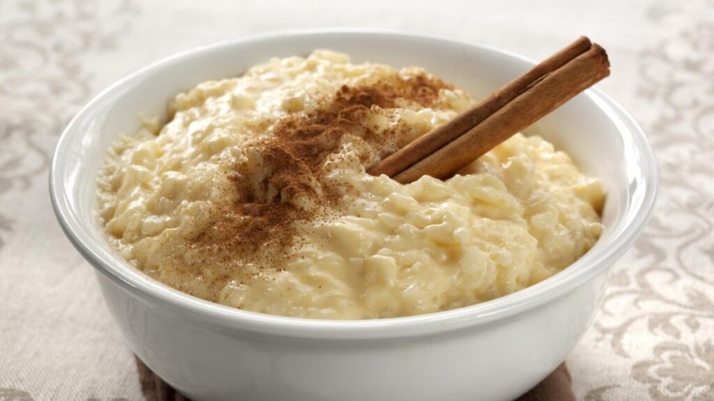 Receta de arroz con leche cremoso