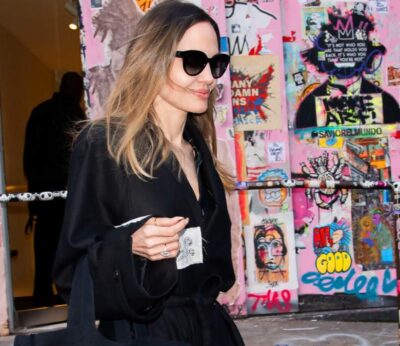 Angelina Jolie abre una cafetería dentro de su propia tienda de lujo en Nueva York