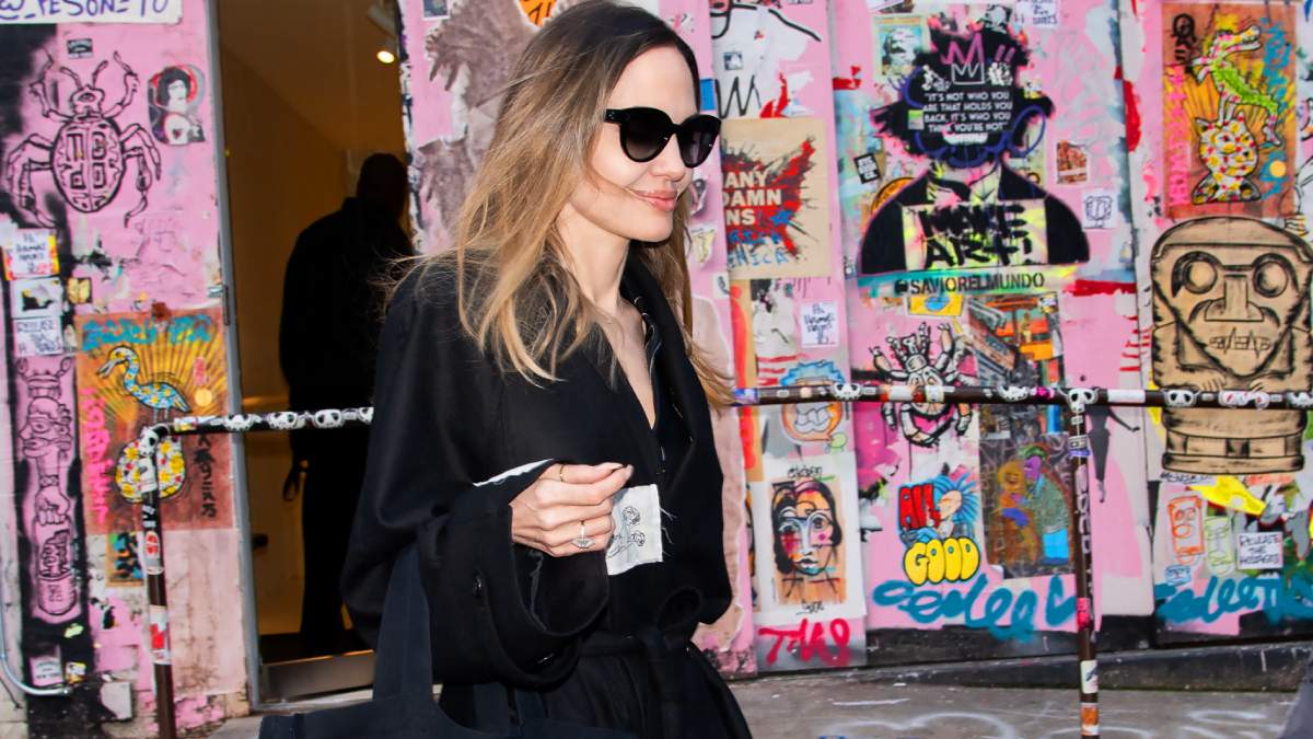 Angelina Jolie opens a coffee shop inside her own luxury store in New York City