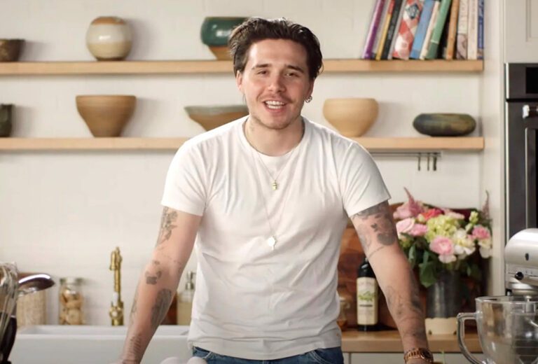 Brooklyn Beckham’s keys to cooking a French omelet with caviar