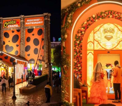 Esta capilla de Cheetos ha sido la nueva sensación para casarse en Las Vegas