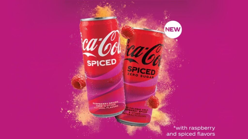 Coca Cola Spiced, uno de los dos sabores nuevos que va a lanzar en febrero.

Coca-Cola new flavors.