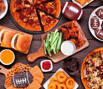 Esta es toda la comida y bebida que se consumirá durante la Super Bowl 2024