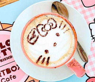 Así es el nuevo café de Hello Kitty en Londres