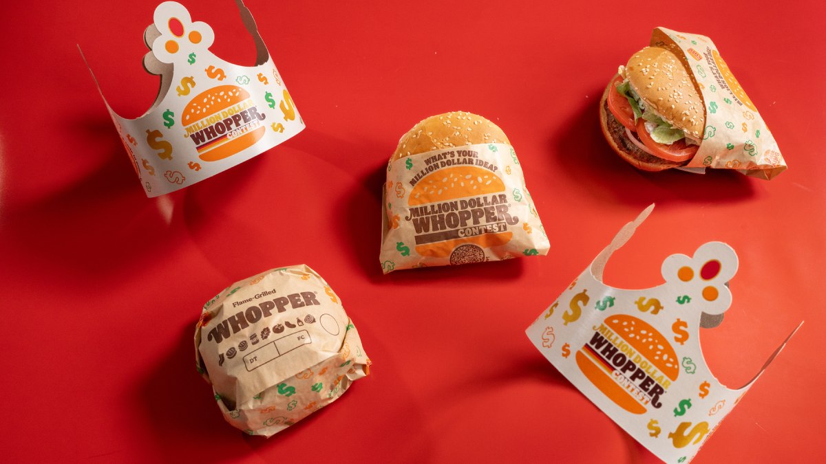 Whopper lovers: Burger King offers $1 million for the most creative recipe in the U.S